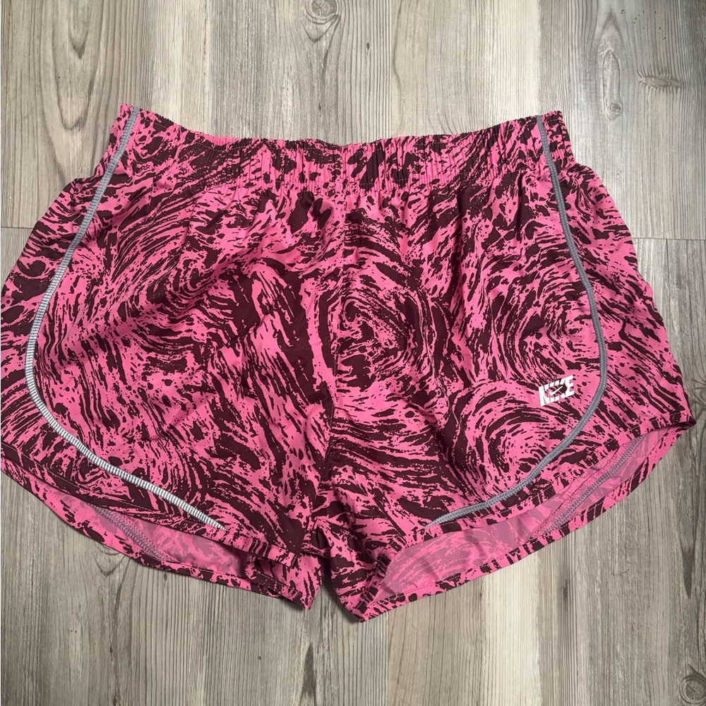 Nike running shorts NWT size Large, waist is 14 stretch to 18